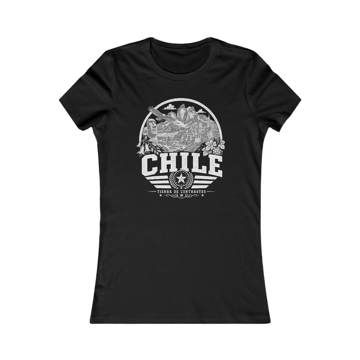 Chile Women's Tee — Black
