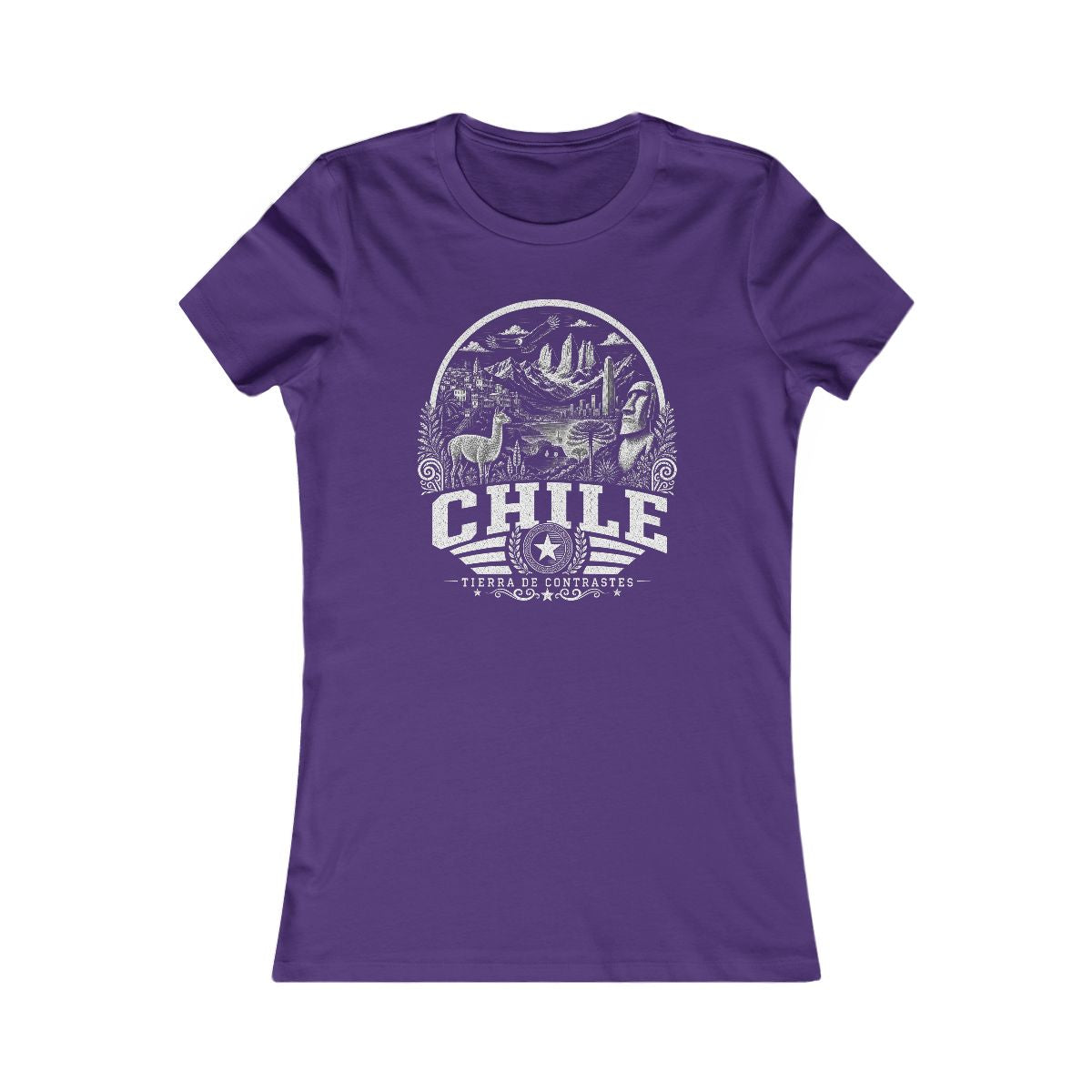Chile Women's Tee — Team Purple