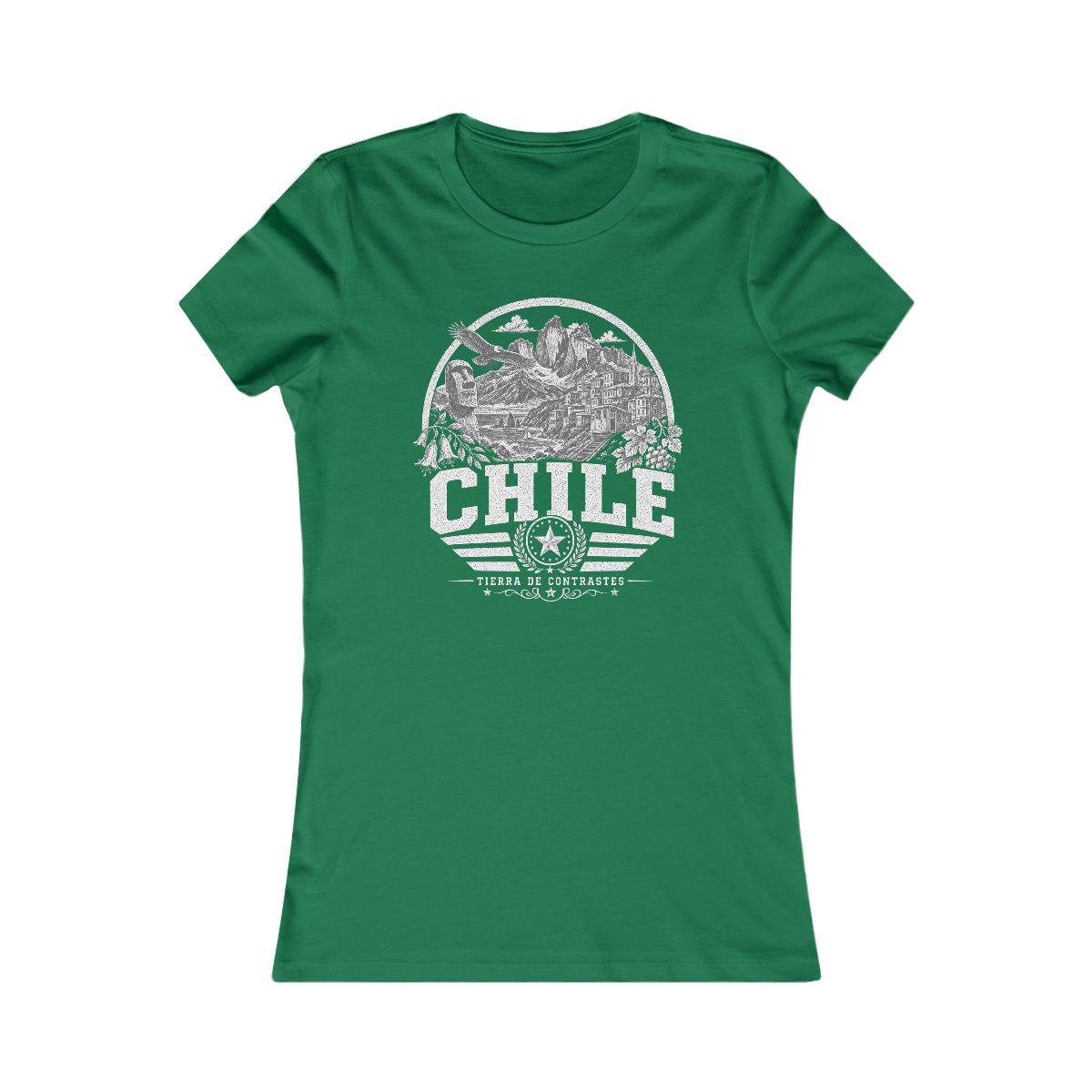 Chile Women's Tee — Kelly