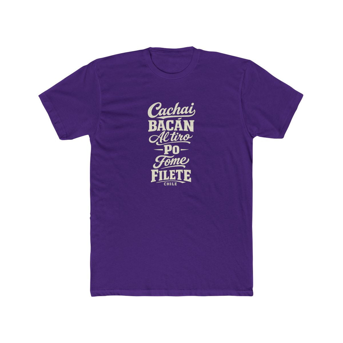 Chile local slang men's tee — typographic sayings design | Nameshi Destinations (view 13)