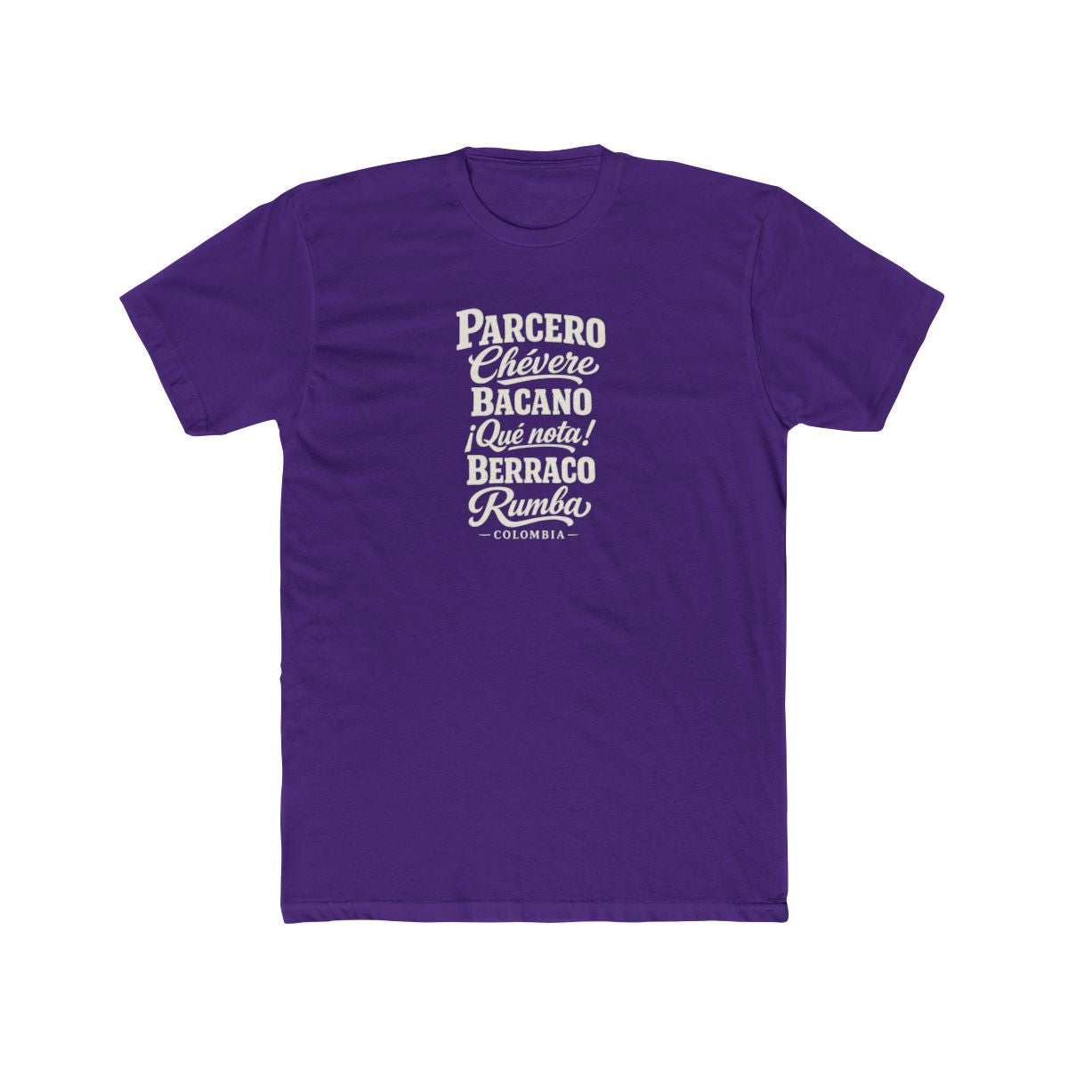 Colombia local slang men's tee — typographic sayings design | Nameshi Destinations (view 13)