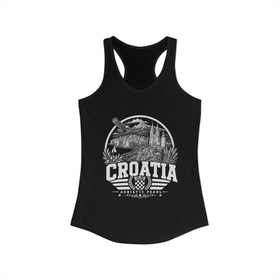 Croatia Adriatic Pearl Women's Tank Top