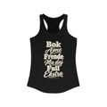 Croatia local slang women's tank top — typographic sayings design | Nameshi Destinations (view 1)