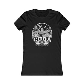 Camiseta Feminina Cuba Pérola do Caribe