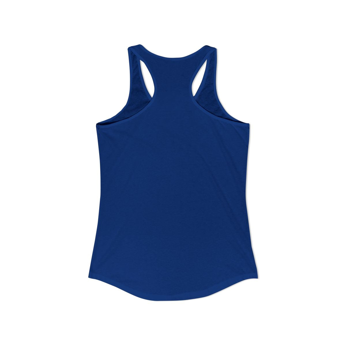 Cuban Slang Expressions Women's Tank Top — Solid Royal (back)