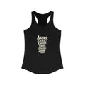Cuban Slang Expressions Women's Tank Top — Solid Black (front)