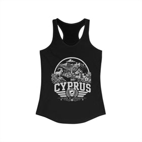 Chipre Isla de Afrodita Camiseta de Tirantes para Mujer