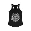 Czech Republic Women's Tank Top — Solid Black (front)