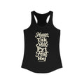 Denmark local slang women's tank top — typographic sayings design | Nameshi Destinations (view 1)