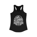 Denmark Women's Tank Top — Solid Black (front)