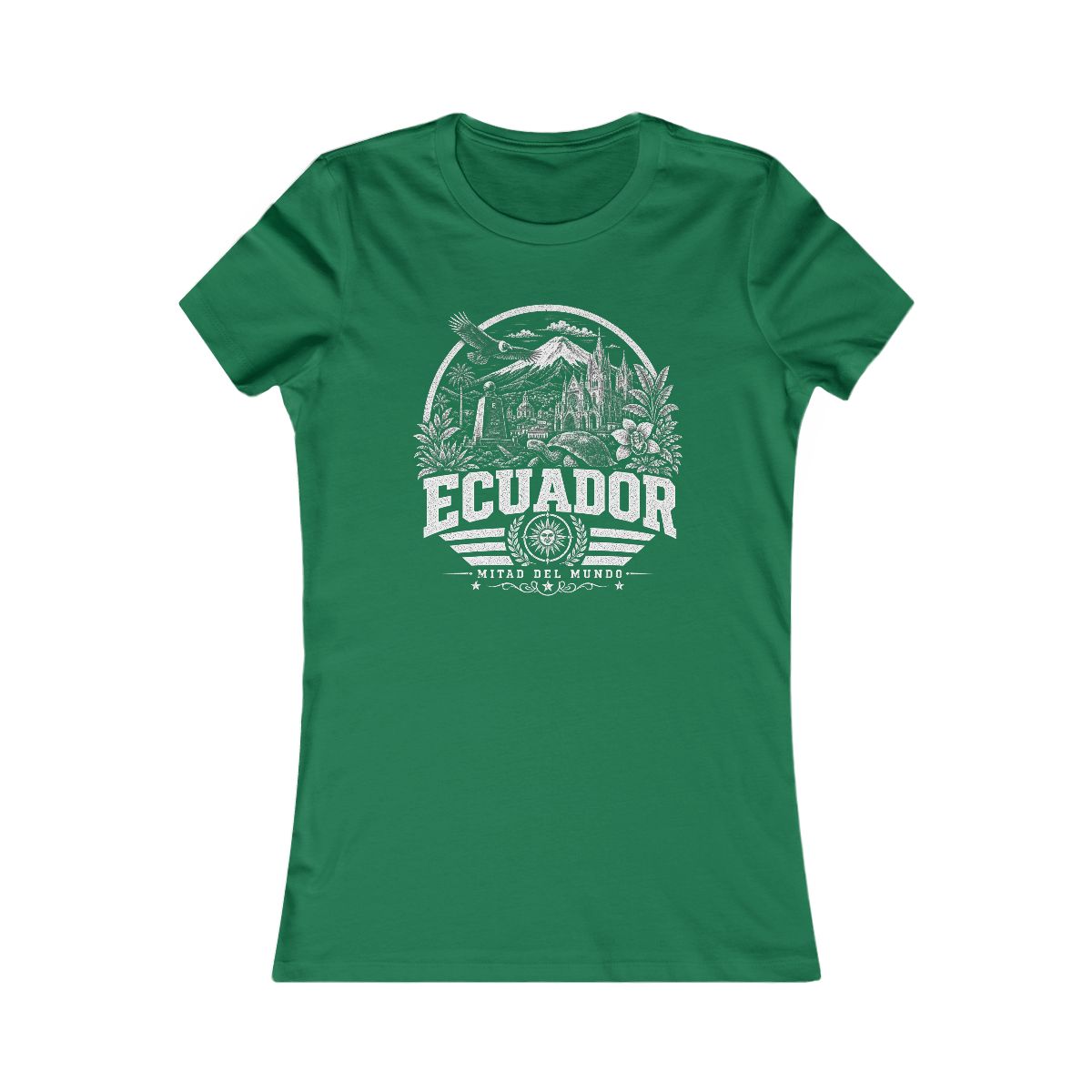 Ecuador Women's Tee — Kelly