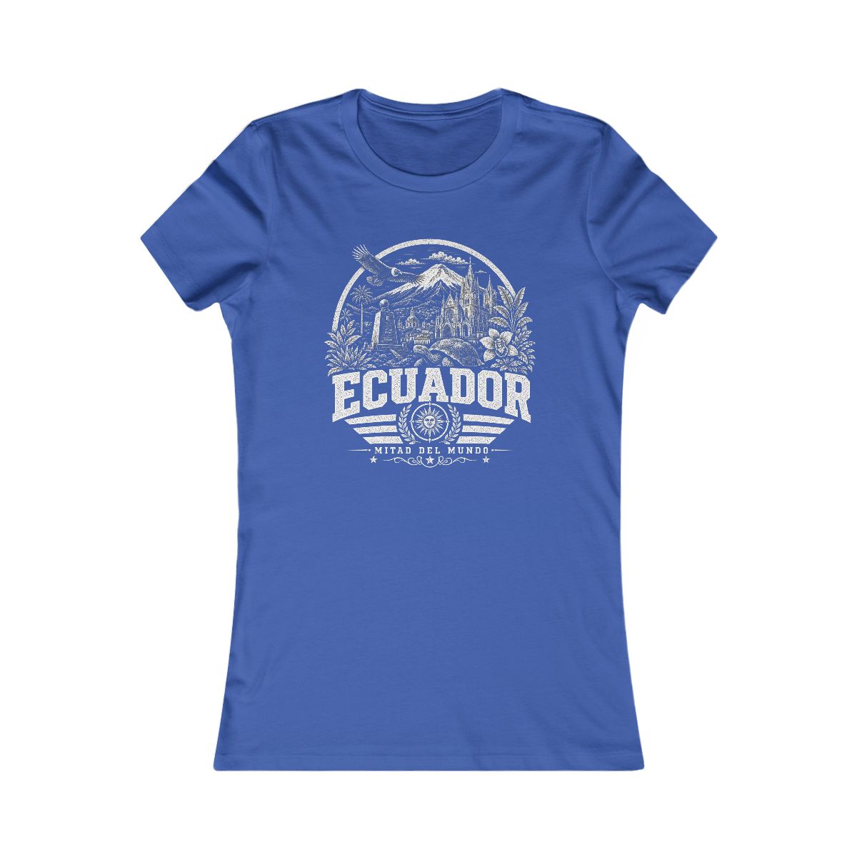 Ecuador Women's Tee — True Royal