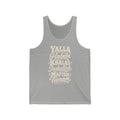 Egypt local slang men's tank top — typographic sayings design | Nameshi Destinations (view 1)