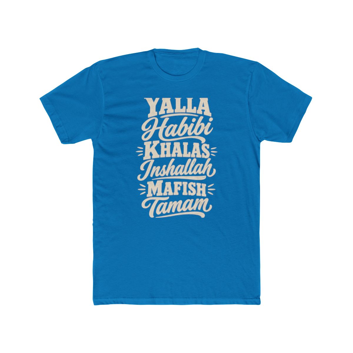 Egypt local slang men's tee — typographic sayings design | Nameshi Destinations (view 9)