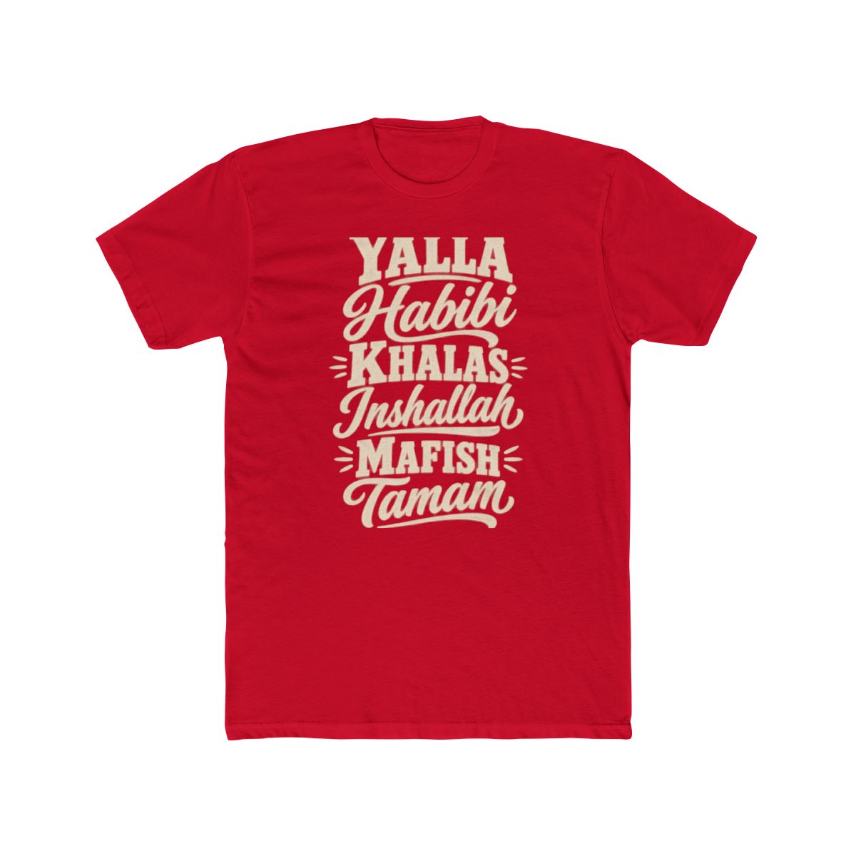 Egypt local slang men's tee — typographic sayings design | Nameshi Destinations (view 15)