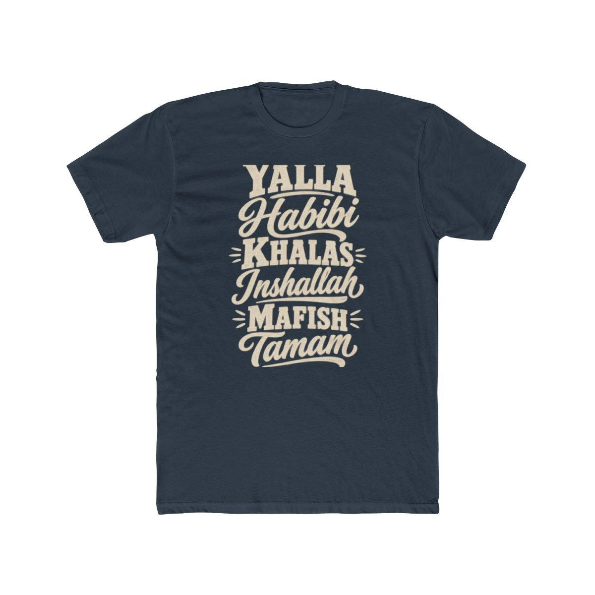 Egypt local slang men's tee — typographic sayings design | Nameshi Destinations (view 8)