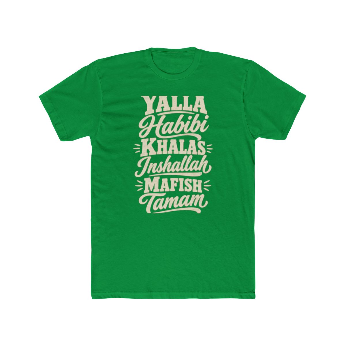 Egypt local slang men's tee — typographic sayings design | Nameshi Destinations (view 6)