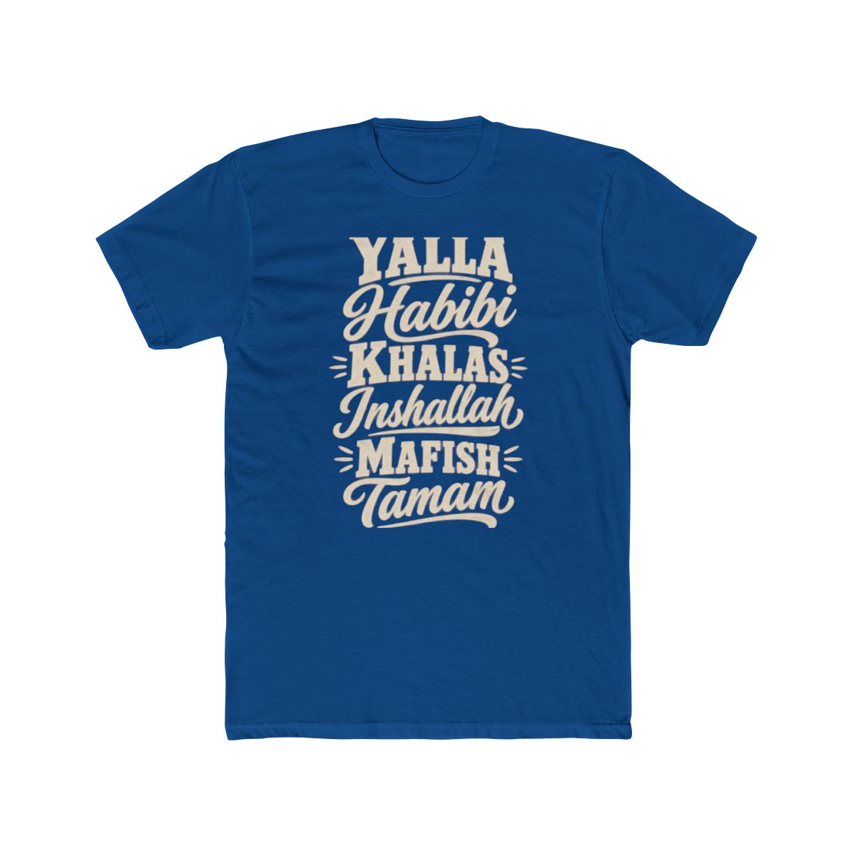 Egypt local slang men's tee — typographic sayings design | Nameshi Destinations (view 10)