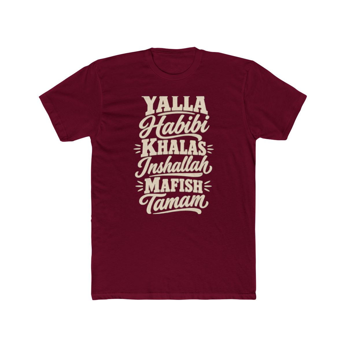 Egypt local slang men's tee — typographic sayings design | Nameshi Destinations (view 14)
