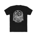 El Salvador Men's Tee — Solid Black