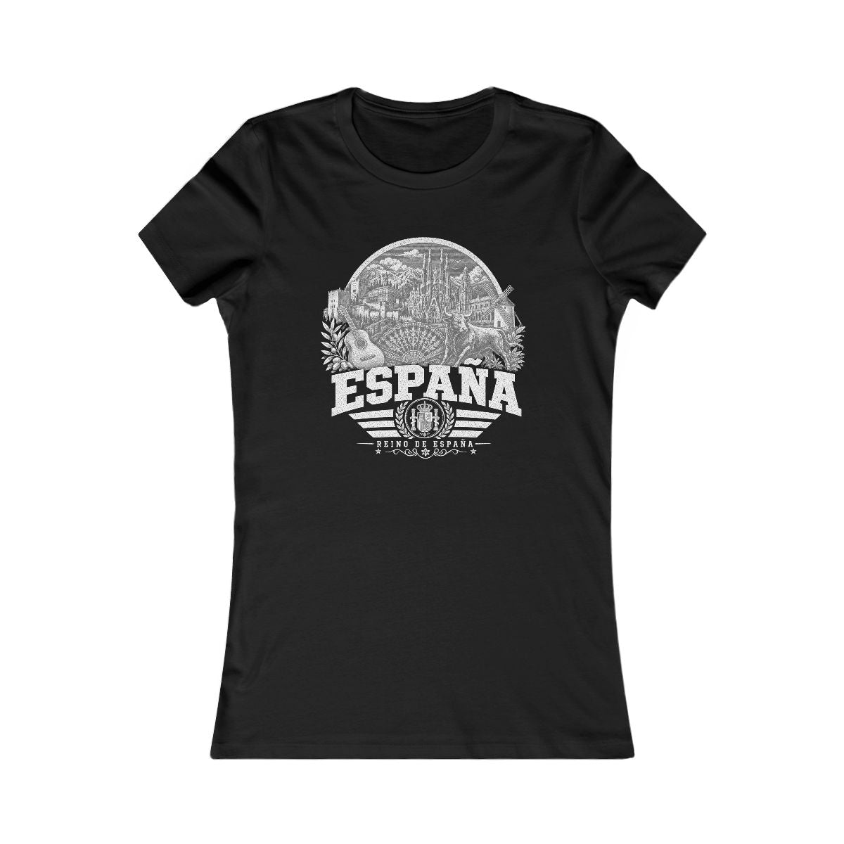 España Women's Tee — Black