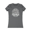 France Women's Tee — Asphalt