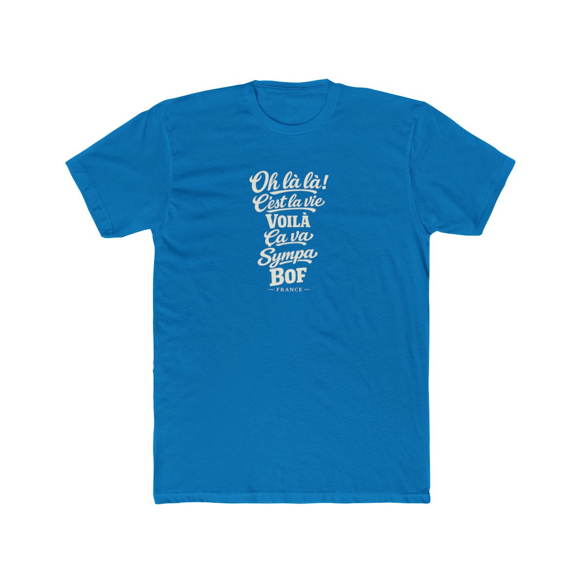 France local slang men's tee — typographic sayings design | Nameshi Destinations (view 9)
