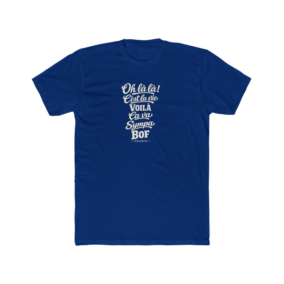 France local slang men's tee — typographic sayings design | Nameshi Destinations (view 11)