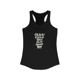 France Local Slang Women's Tank Top