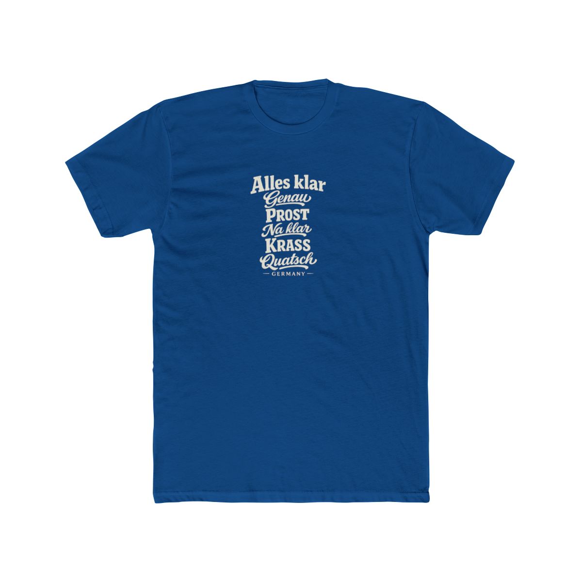 Germany local slang men's tee — typographic sayings design | Nameshi Destinations (view 10)