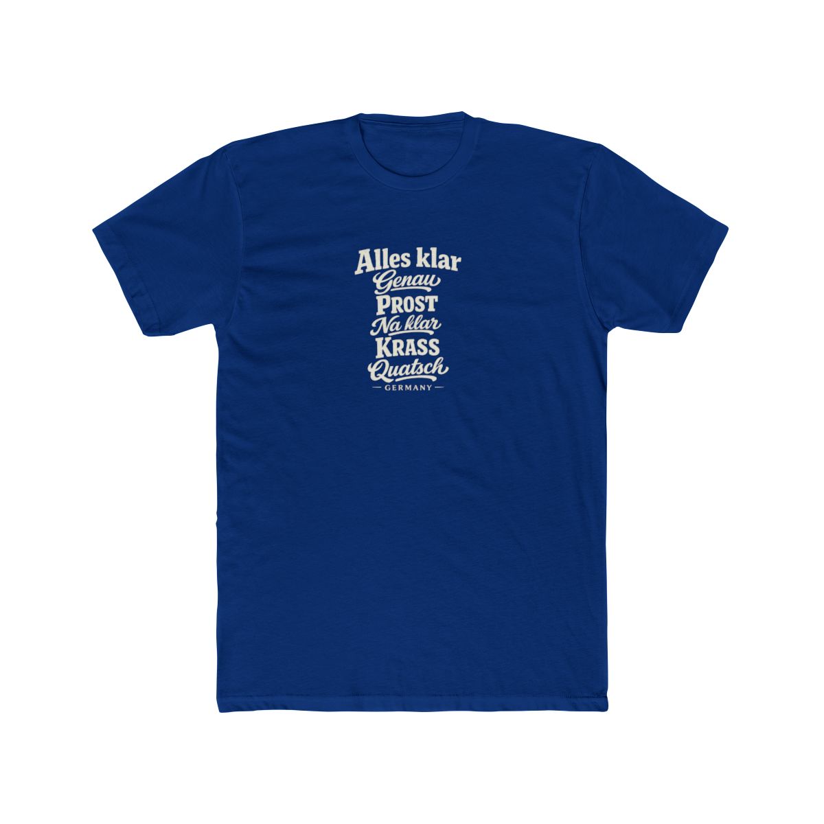 Germany local slang men's tee — typographic sayings design | Nameshi Destinations (view 11)