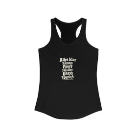 Germany Local Slang Women's Tank Top