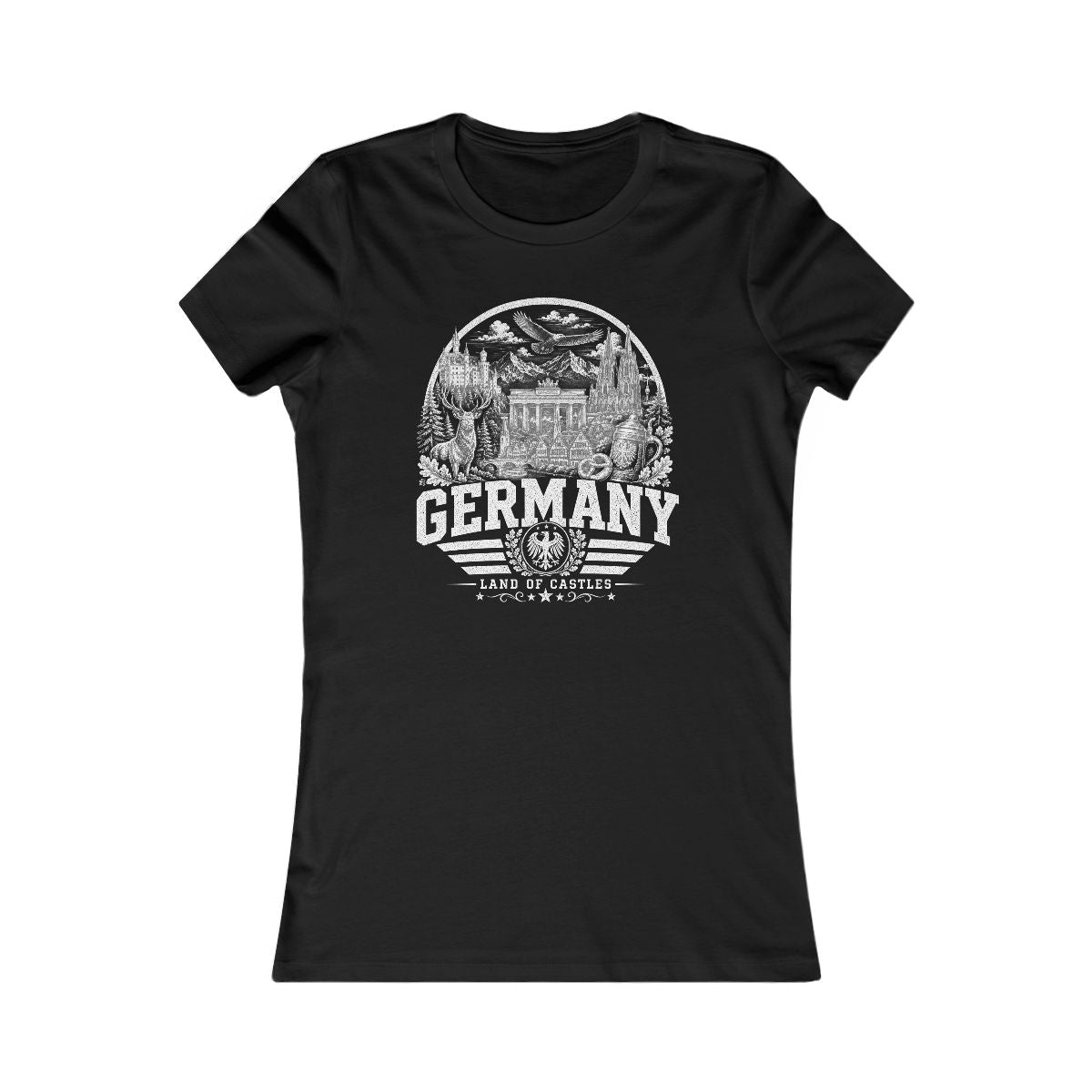 Germany Women's Tee — Black