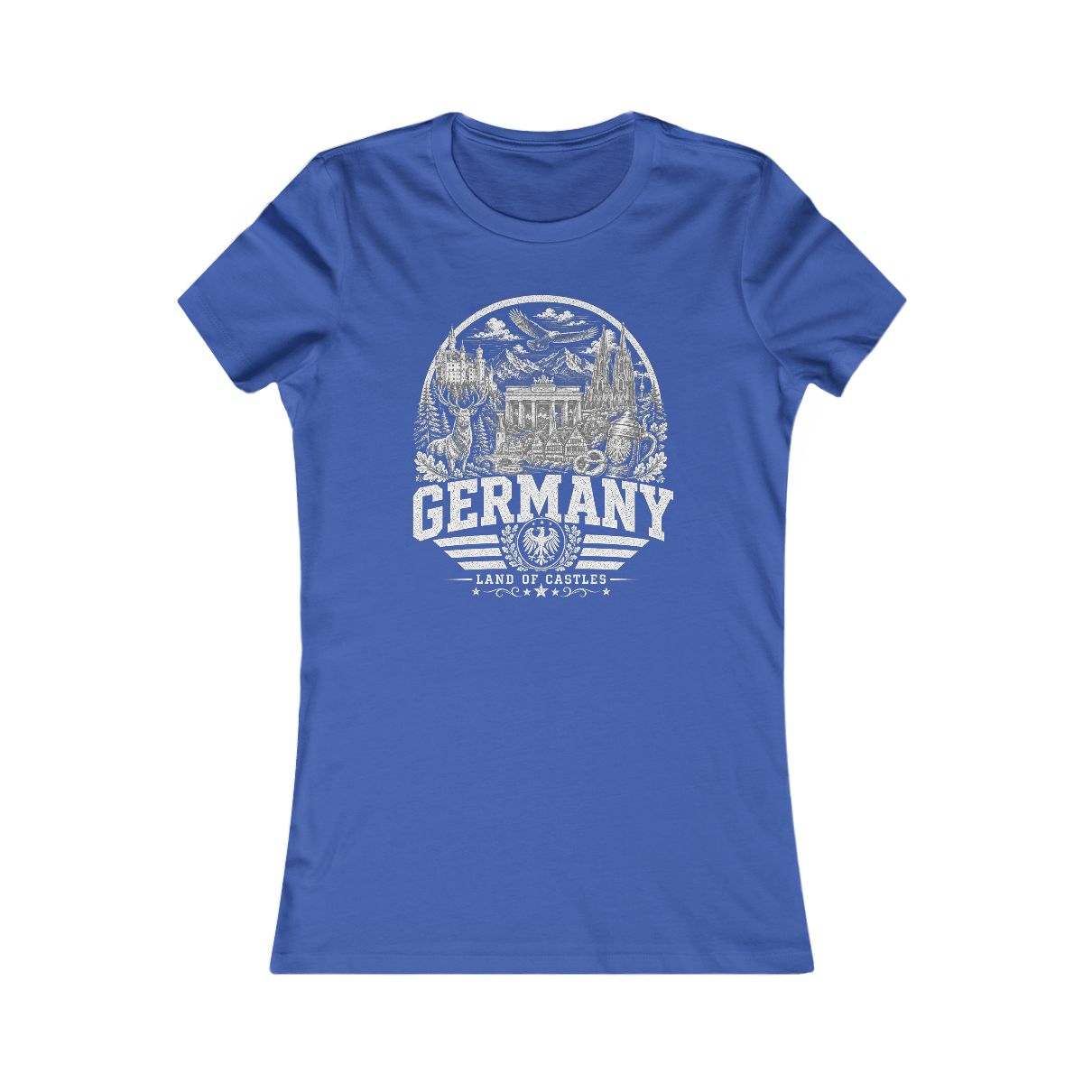 Germany Women's Tee — True Royal