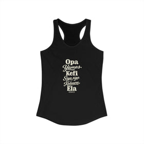 Greece Local Slang Women's Tank Top