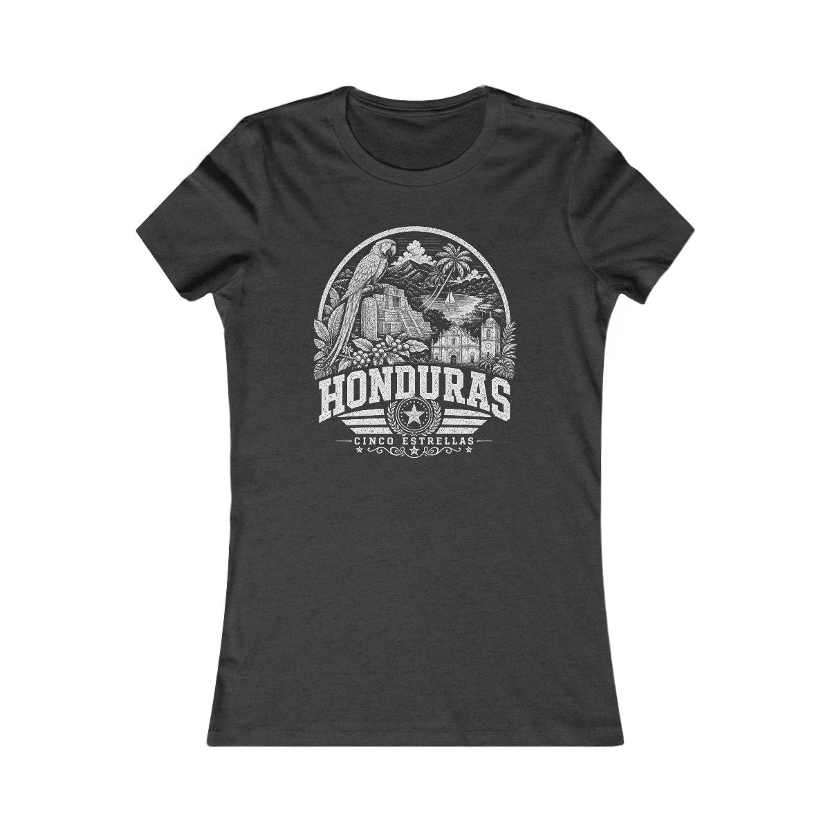 Honduras Women's Tee — Dark Grey Heather