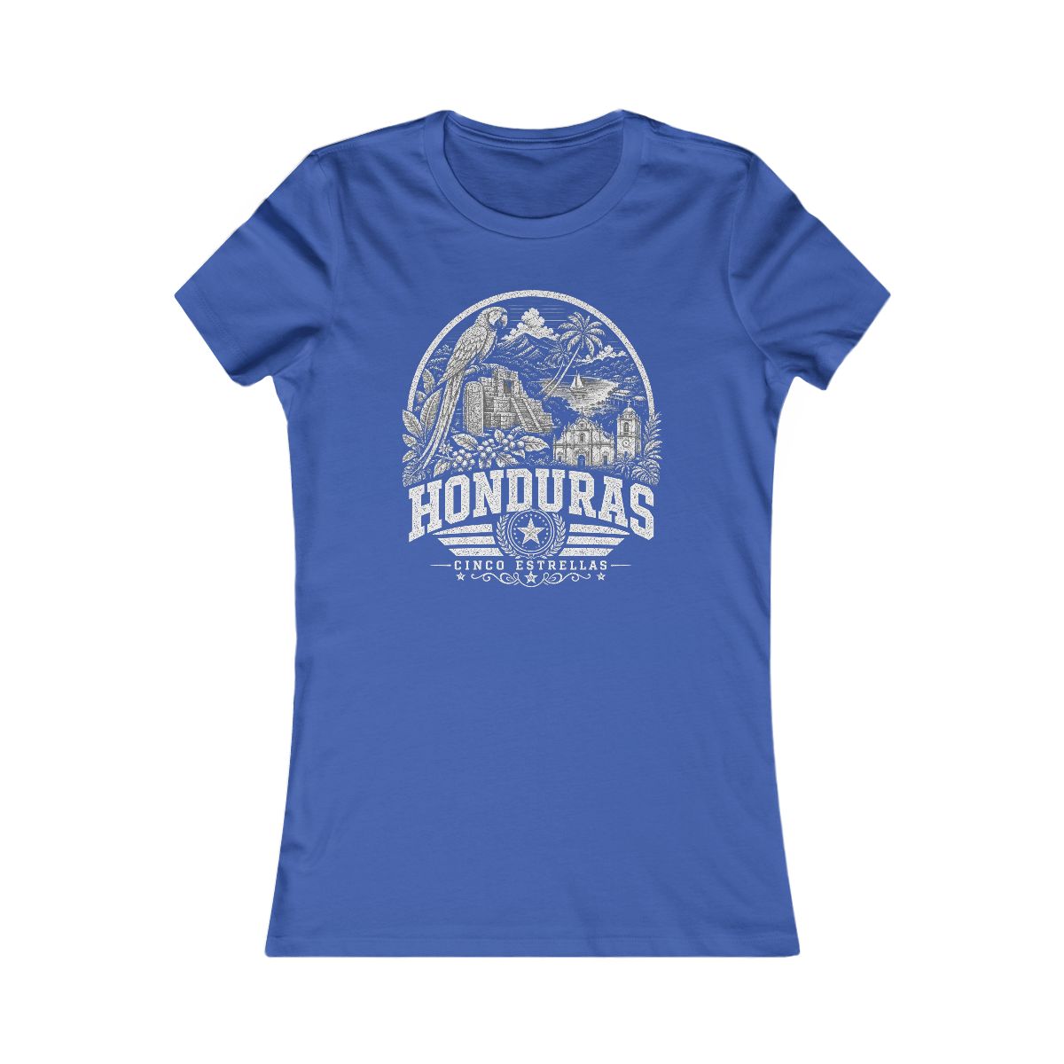 Honduras Women's Tee — True Royal