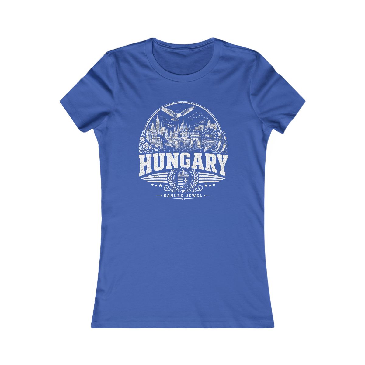 Hungary Women's Tee — True Royal