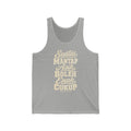 Indonesia local slang men's tank top — typographic sayings design | Nameshi Destinations (view 1)