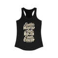 Indonesia local slang women's tank top — typographic sayings design | Nameshi Destinations (view 1)