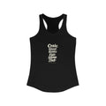 Ireland local slang women's tank top — typographic sayings design | Nameshi Destinations (view 1)