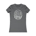 Italy Women's Tee — Asphalt