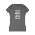 Japan local slang women's tee — typographic sayings design | Nameshi Destinations (view 10)