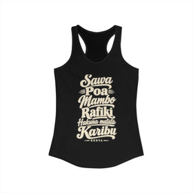 Kenya Local Slang Women's Tank Top
