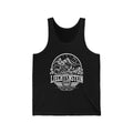Liechtenstein Men's Tank Top — Black (front)