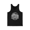 Luxembourg Men's Tank Top — Black (front)