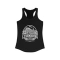 Luxembourg Women's Tank Top — Solid Black (front)