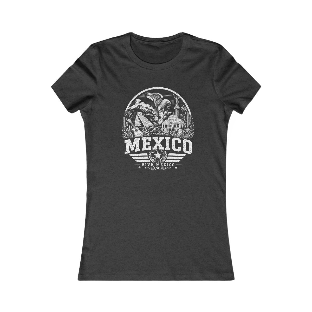 Mexico Women's Tee — Dark Grey Heather