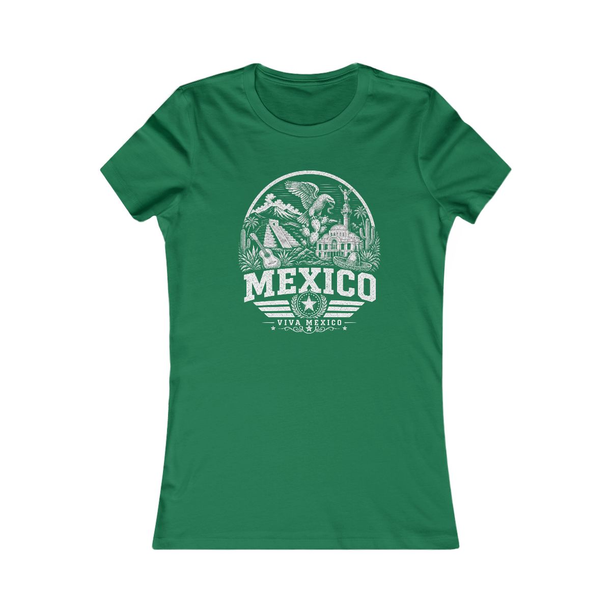 Mexico Women's Tee — Kelly