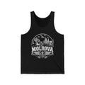 Moldova Men's Tank Top — Black (front)